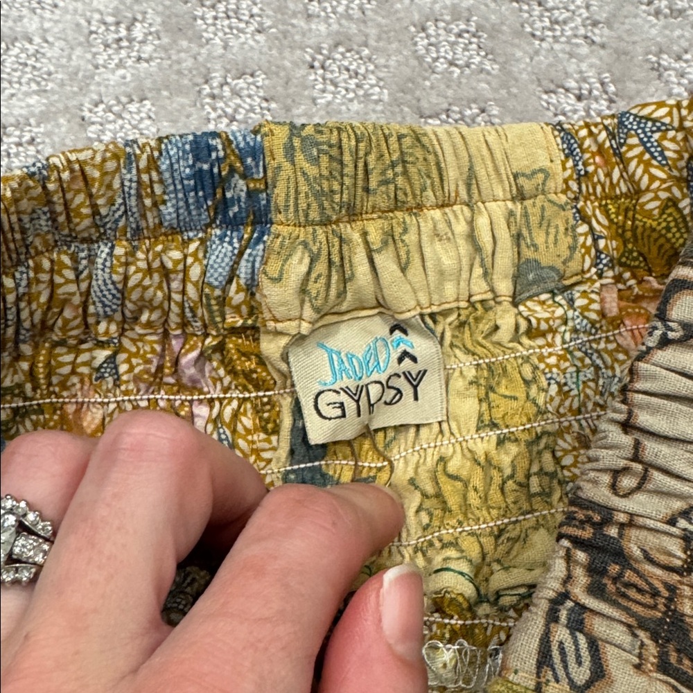 Jaded gypsy! Patchwork Boho Harem Pants - image 2